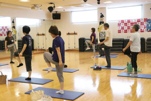 五感を刺激し かんたん脳トレ 　スポーツクラブ＆サウナスパ　ルネサンス松本